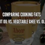 vegetable ghee vs coconut oil vs olive oil