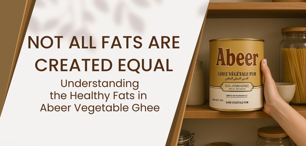 healthy fats vegetable ghee